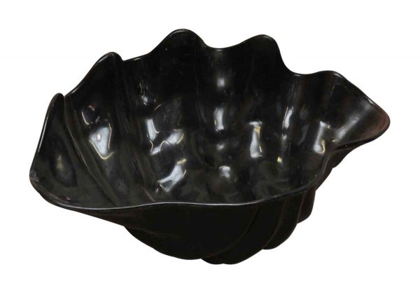 Decorative Black Shell Dish