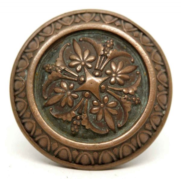 Bronze Floral Russell & Erwin Knob