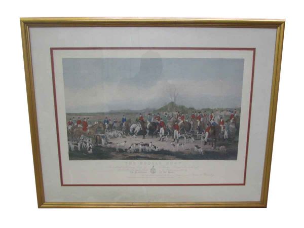 English Fox Hunt Print the Bedale Hunt