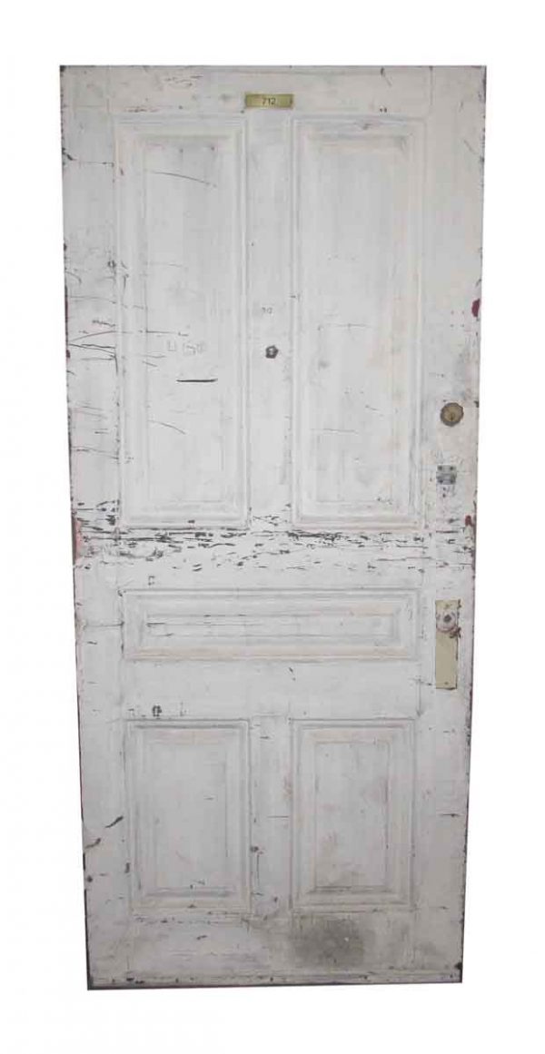 Five Panel Wooden Hotel Door