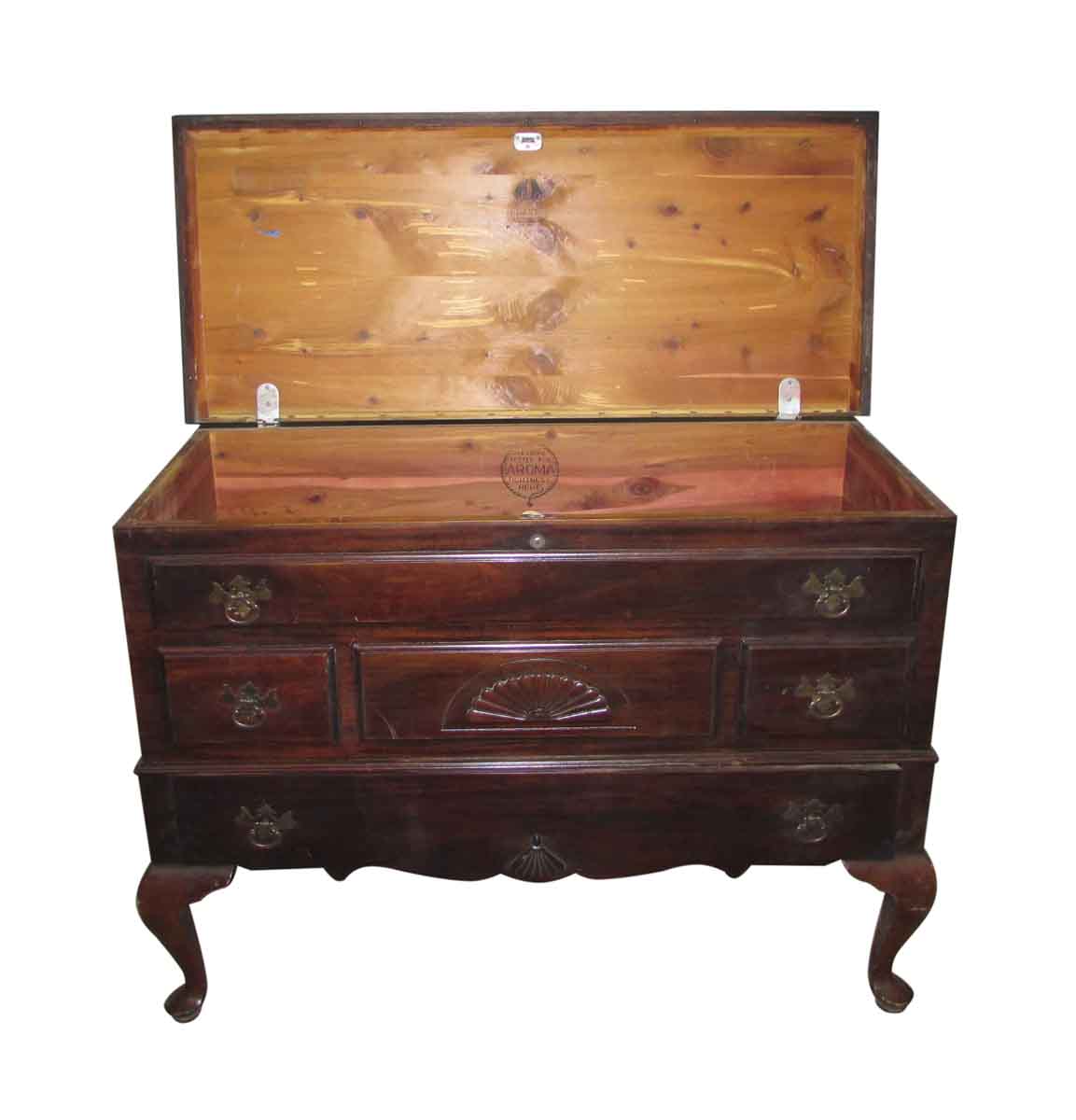 Queen Anne Style Cedar Chest By Lane Olde Good Things
