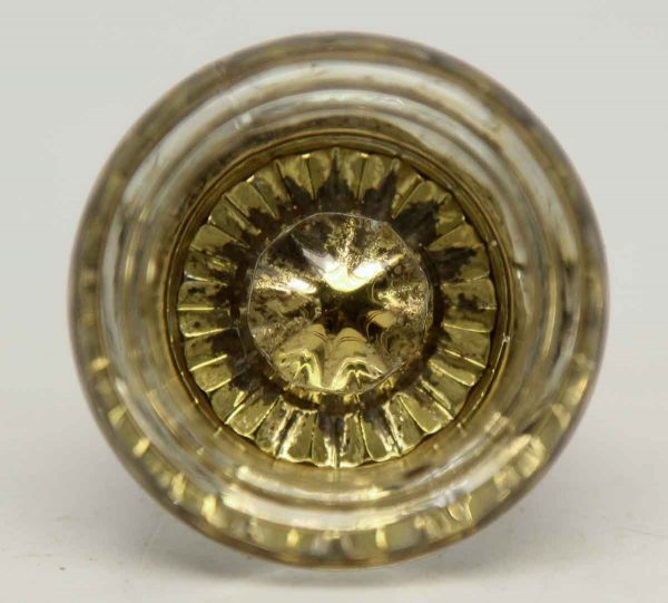 Single Glass Knob with Mercury Bullet