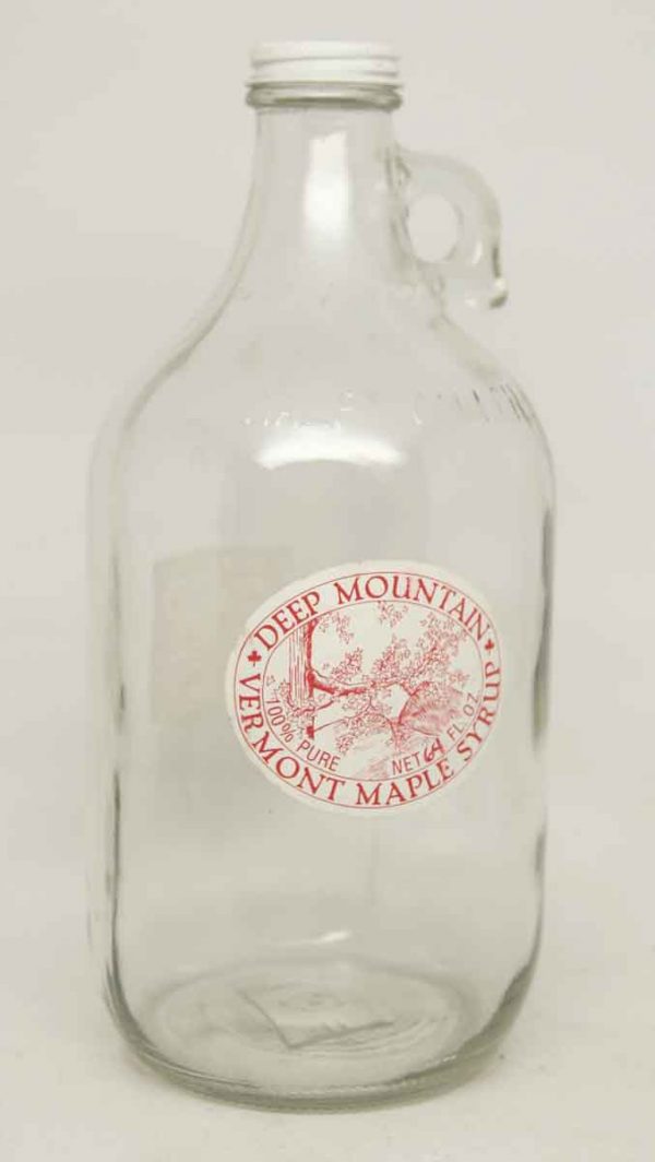 Glass Half Gallon Maple Syrup Bottle