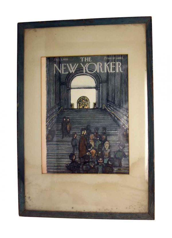the New Yorker Cover Framed Print
