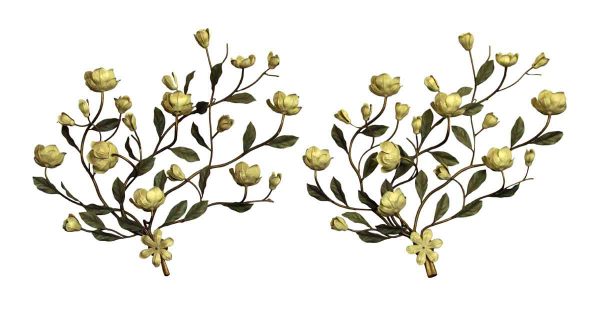 Italian Floral Wall Sconces