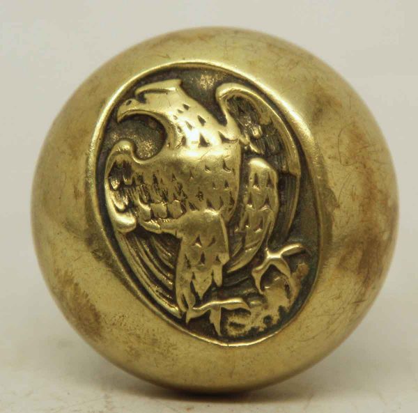 Single Brass Collectors Quality Eagle Knob