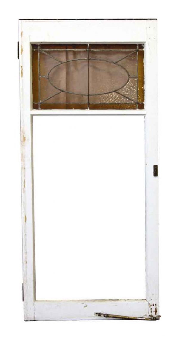 Large Push Open Leaded Window