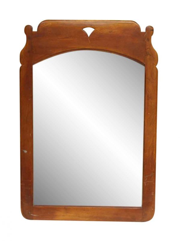 Vintage Maple Wall Mirror