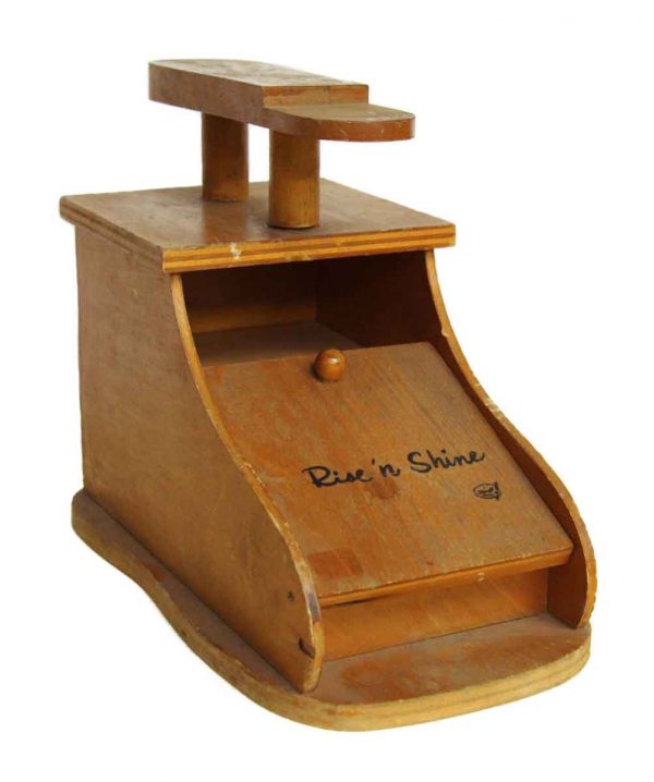 Olde Wood Rise N Shine Shoe Stand