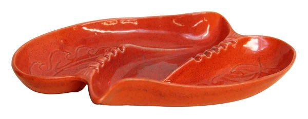 Coral Red Colored Ashtray