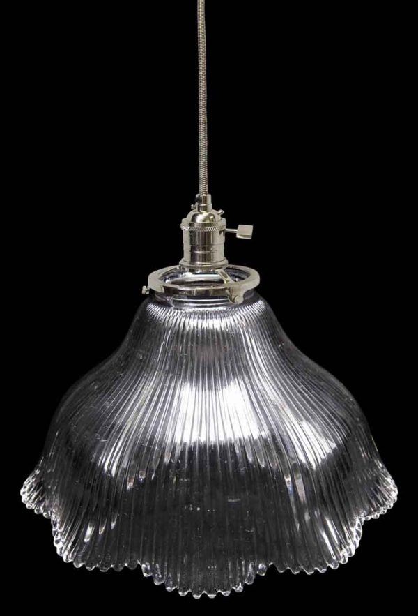 1920s Original Holophane Glass Shade