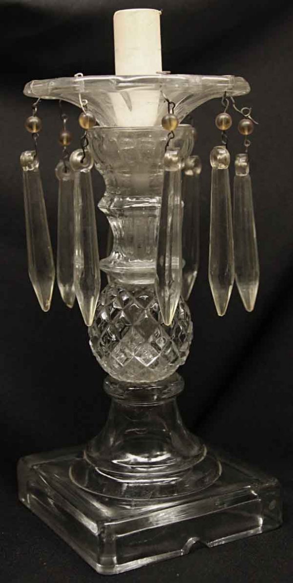 Single Crystal Candelabra Lamp