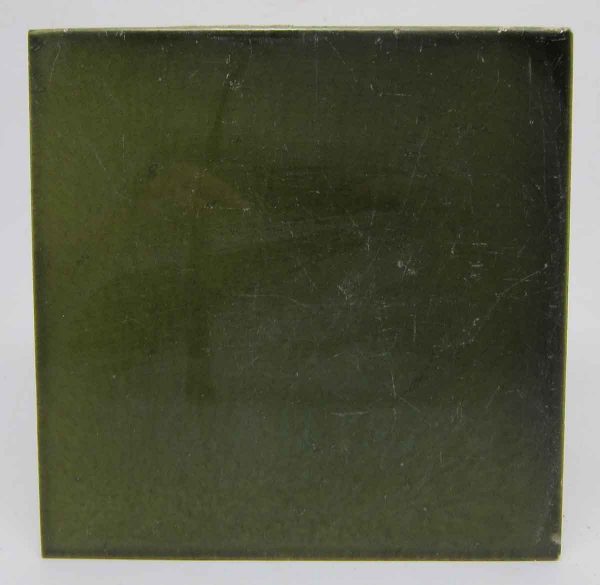 Dark Green Square Tiles