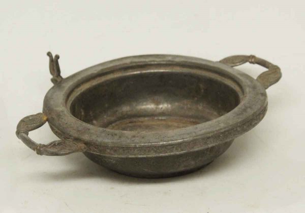 Silver Ornate Bowl with Handles