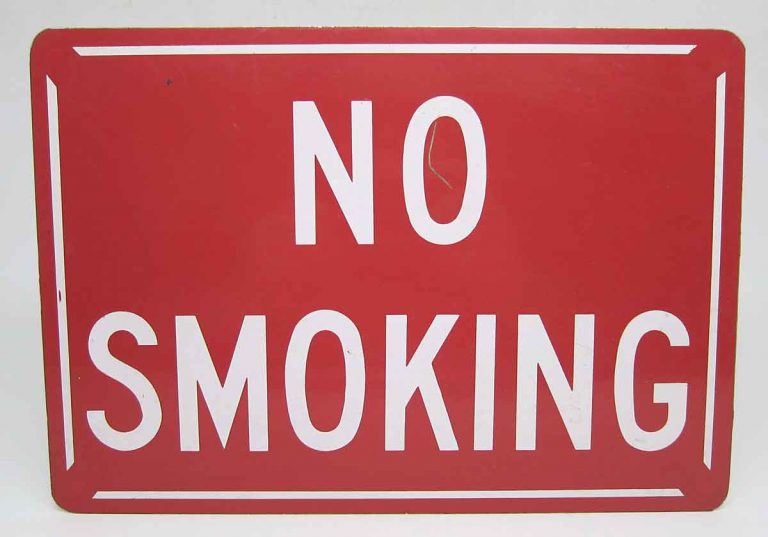 Vintage No Smoking Sign | Olde Good Things