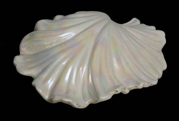 Iridescent Ceramic Vintage Shell Light