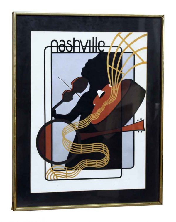 Nashville Framed Poster