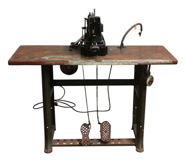 Singer Commercial Sewing Machine with Table