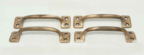Set of Four Bronze Pulls