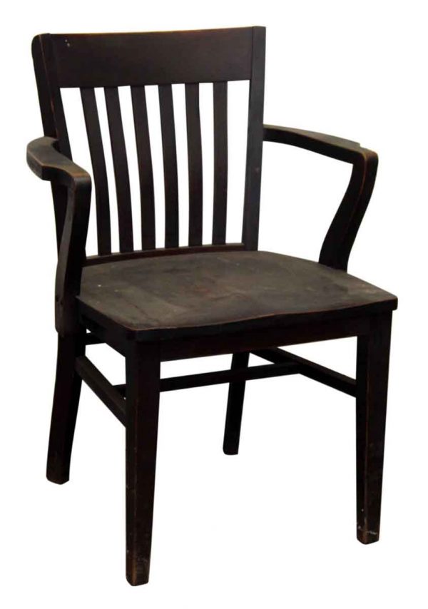 Lk. Pierce Dark Wood Tone Chair