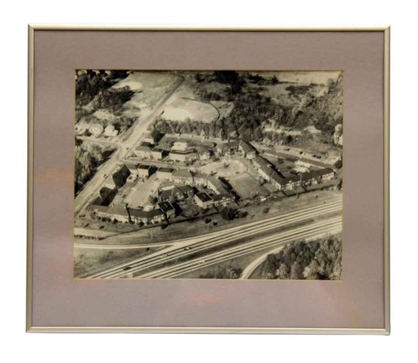 Framed & Matted Aerial Photo