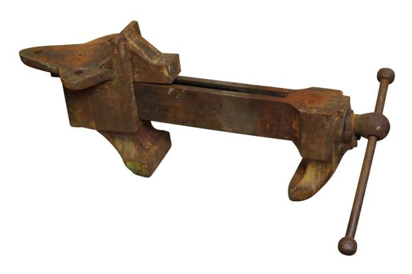 Antique Cast Iron Bench Vise