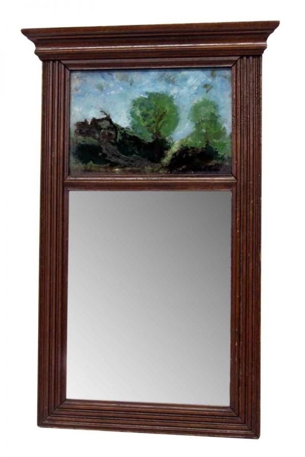 Scenic Abstract Painting Mirror