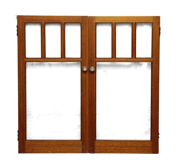 Pair of Arts & Crafts Style Cabinet Doors