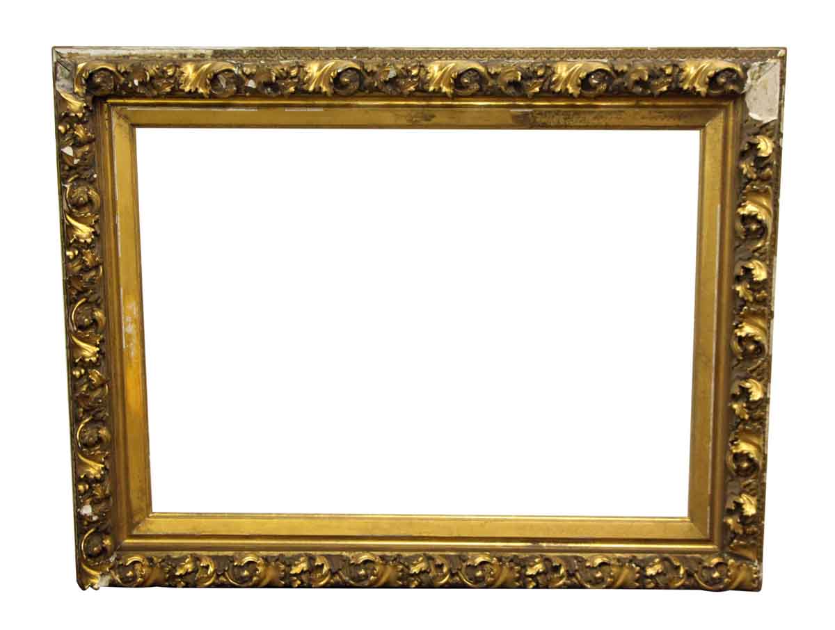 Ornate Gold Plaster Picture Frame Olde Good Things