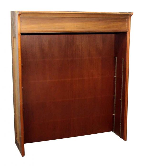 Wooden Drugstore Cabinet Hutch