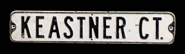 Keastner Ct Metal Street Sign