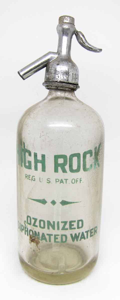 High Rock Vintage Seltzer Bottle