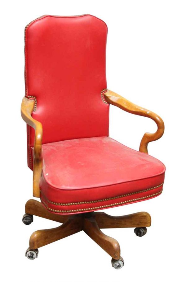 Fairfield Red Rolling Chair