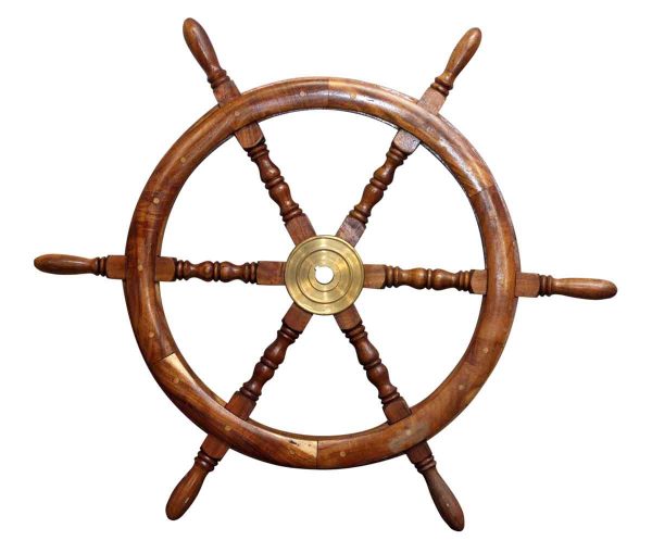 Wood Ship Wheel