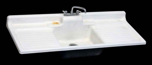 Large White Porcelain Sink Top