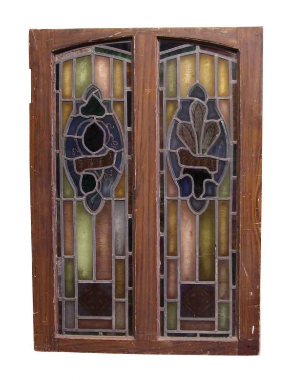 Double Pane Stained Glass Window