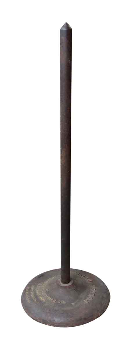 Police Department Iron Post