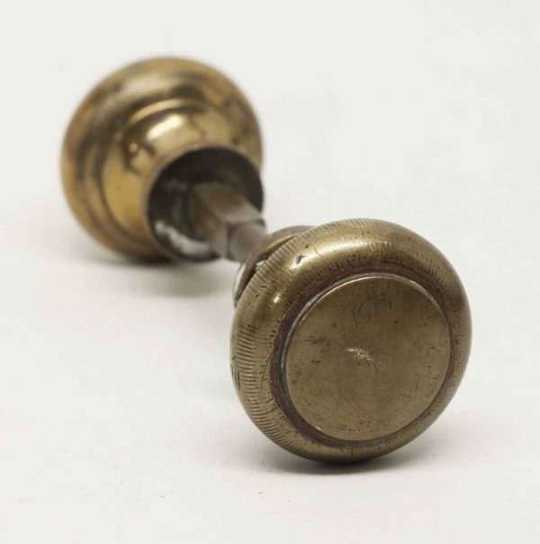 Cast Brass Doorknob Set