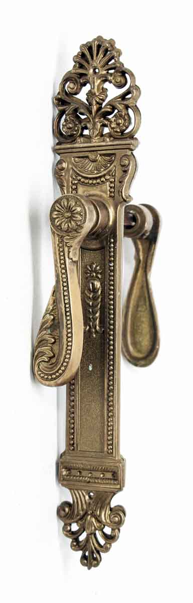 Gilded French Lever Knob Set