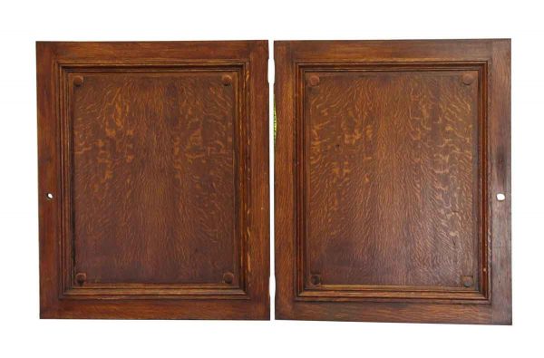 Pair of Wooden Panels