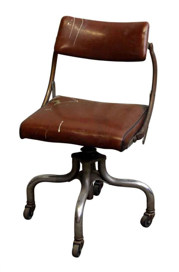 Vintage Upholstered Office Chair by Domore