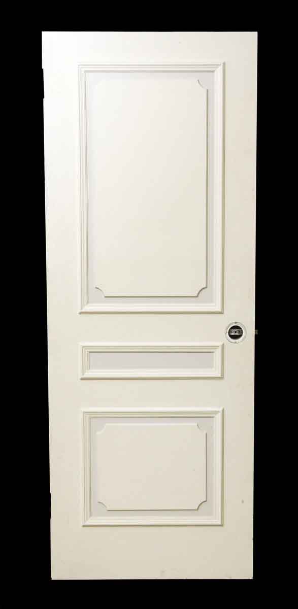 French Provincial Style White Wood Door
