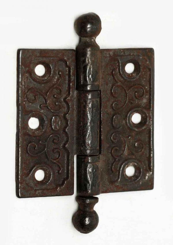 Cast Iron Hinge with Ball Finials