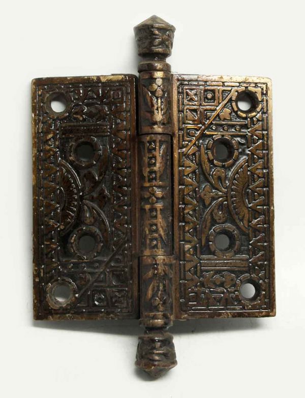 Ornate Bronze Decorative Hinge