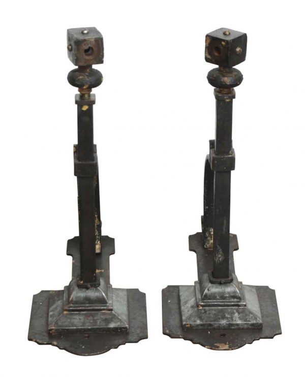 Pair of Old Arts & Crafts Andirons