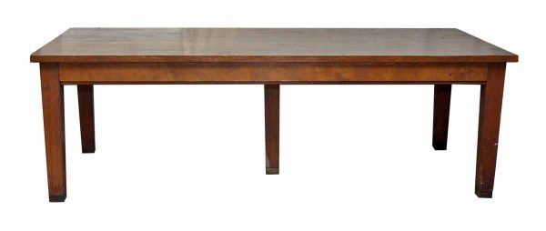Oversized Wood Table