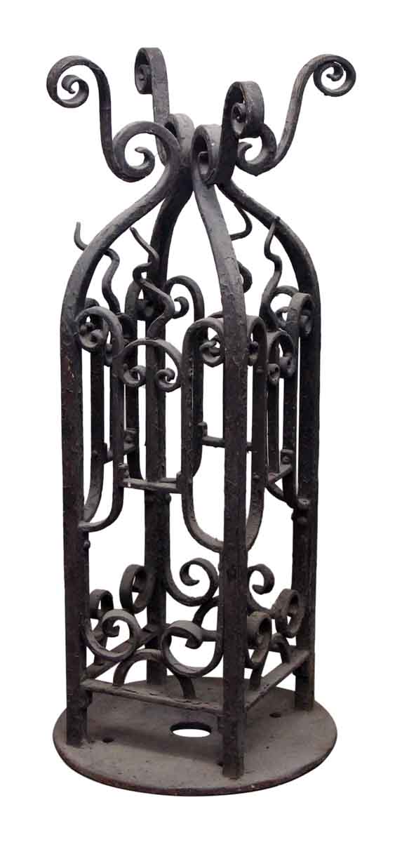 Pair of Nicely Wrought Iron Bases