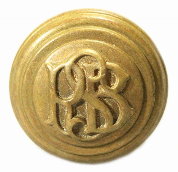 Rsb Emblematic Brass Knob