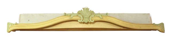 Carved Wood French Window Valances
