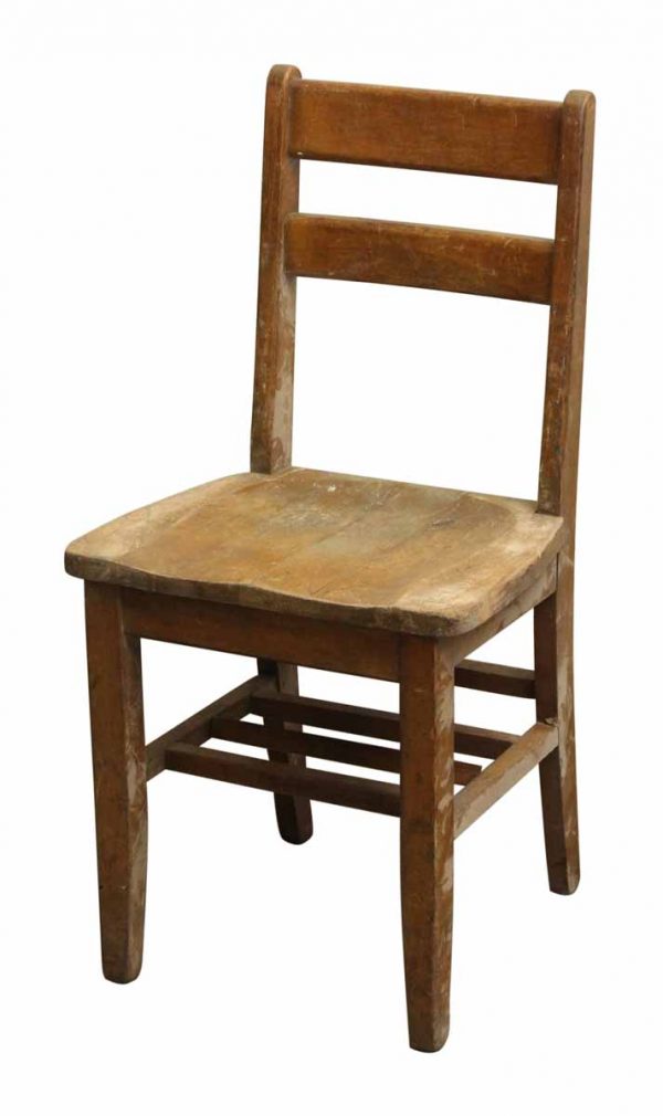 Small Wooden School Chair